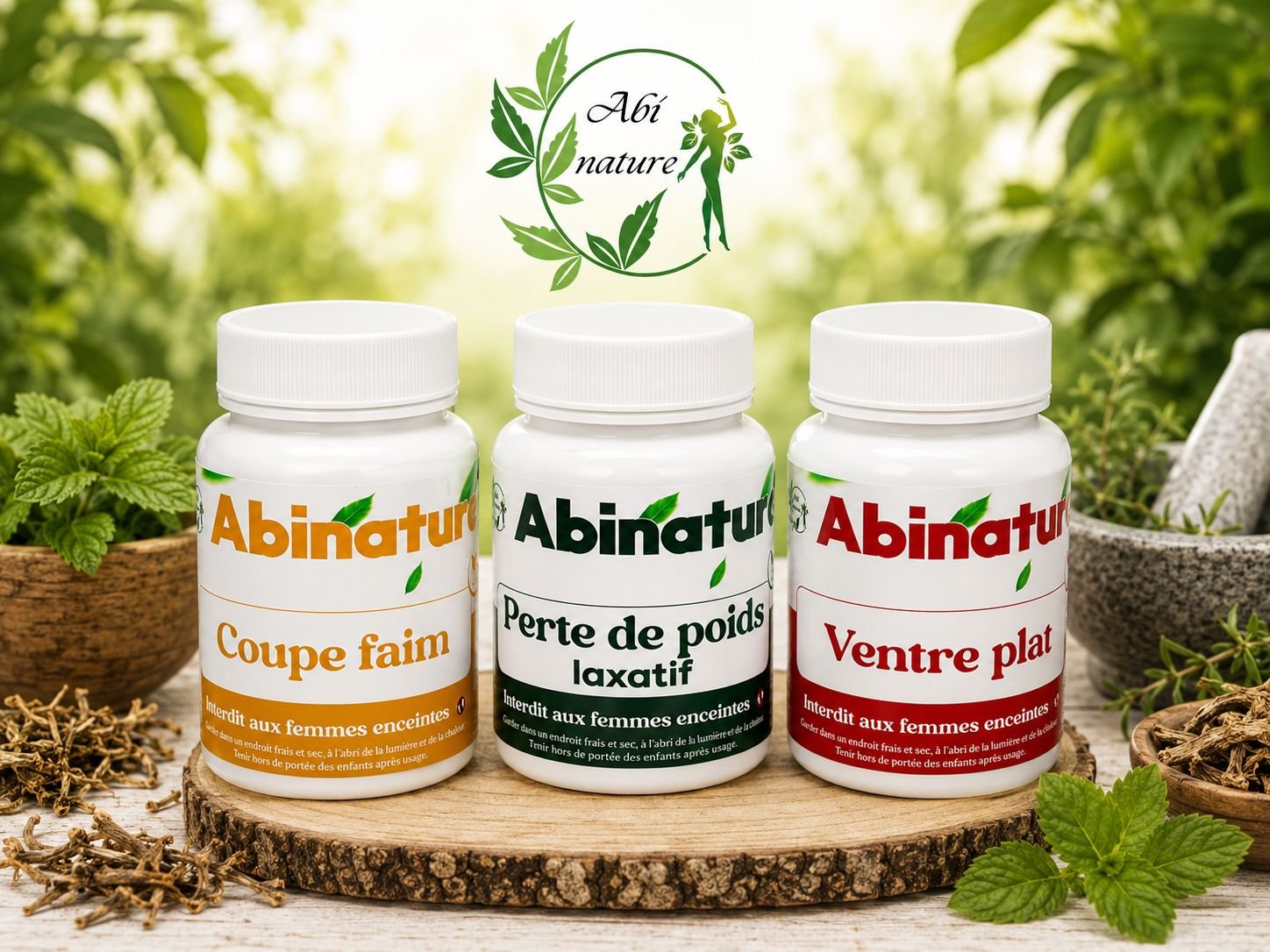 Produits AbíNature - Coupe faim, Perte de poids et Ventre plat